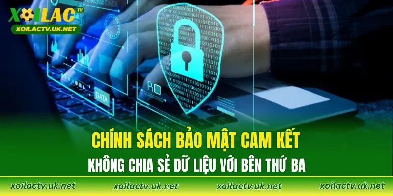 Chính sách bảo mật cam kết không chia sẻ dữ liệu với bên thứ ba