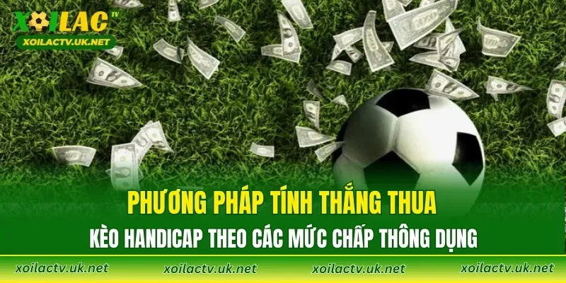 Phương pháp tính thắng thua Kèo Handicap theo các mức chấp thông dụng