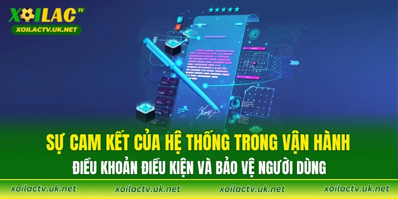 Sự cam kết của hệ thống trong vận hành điều khoản điều kiện và bảo vệ người dùng